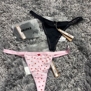 Skims 2026 Valentines Day Picot Logo Thongs (3)